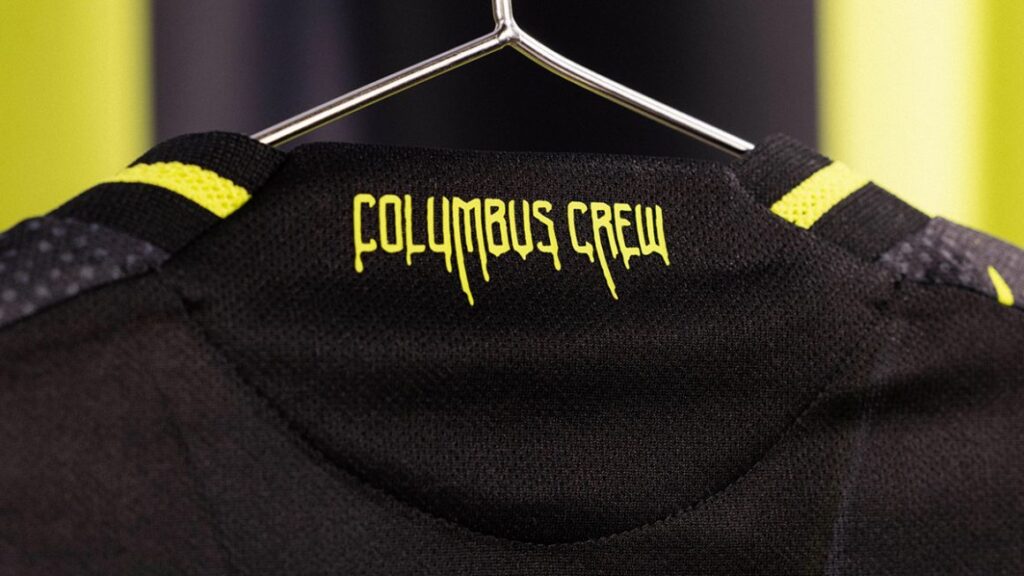 columbus crew maillot chair de poule