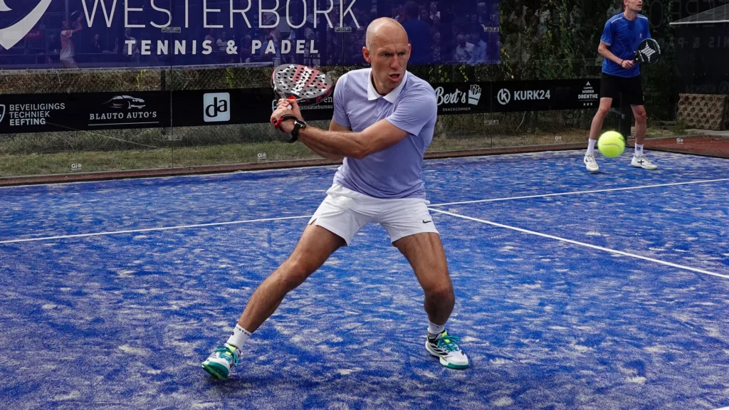 arjen robben padel
