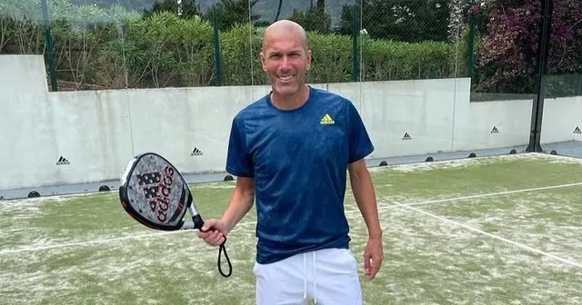 Zidane au padel