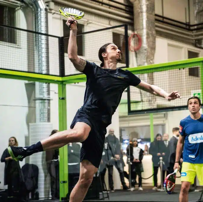 Zlatan Ibrahimovic padel