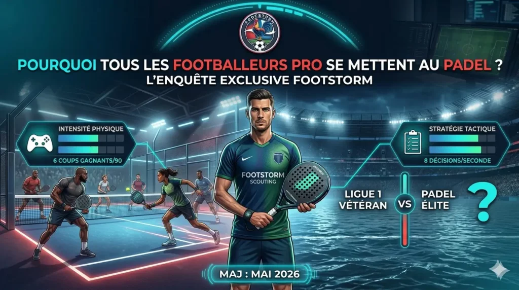 Pourquoi tous les footballeurs pro se mettent au Padel